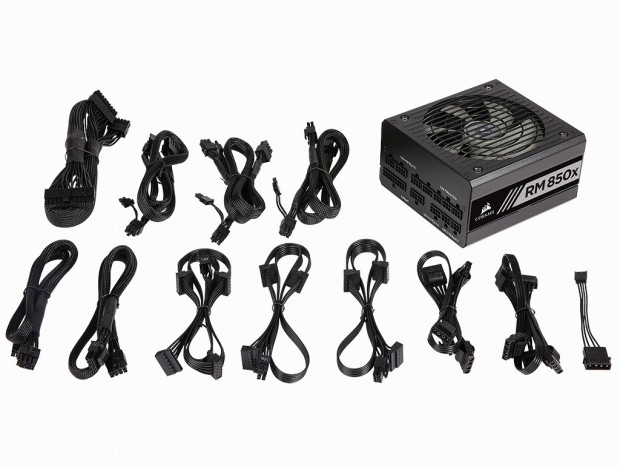奥行が20mm短くなったGOLD認証850W電源、CORSAIR「RM850x 2018