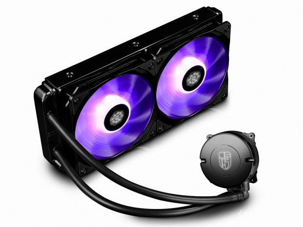 RGB LEDファンを搭載するオールインワン水冷、Deepcool「MAELSTROM 240 RGB」