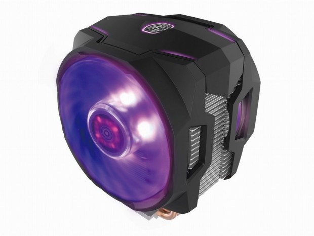 改良型ダイレクトタッチパイプ＆デュアルRGBファン搭載、Cooler Master「MasterAir MA610P」