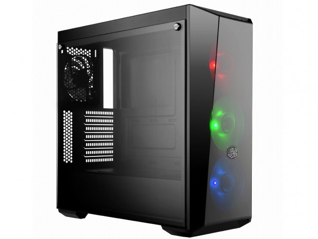 Cooler Master、ダークミラーフロント採用「MasterBox Lite 5」にRGBファンモデル追加