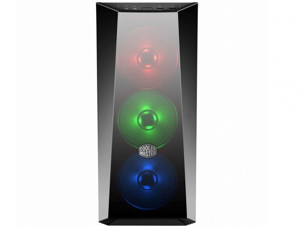 Cooler Master、ダークミラーフロント採用「MasterBox Lite 5」にRGBファンモデル追加