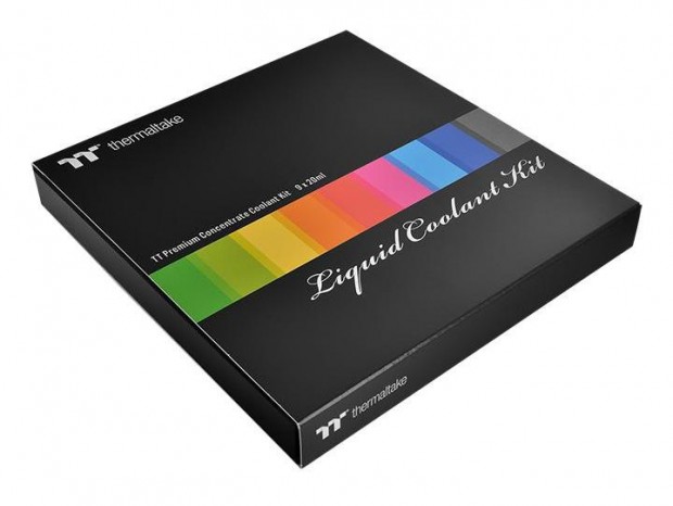 Thermaltake、全9色セットのクーラント液染色剤「TT Premium Concentrate Kit」
