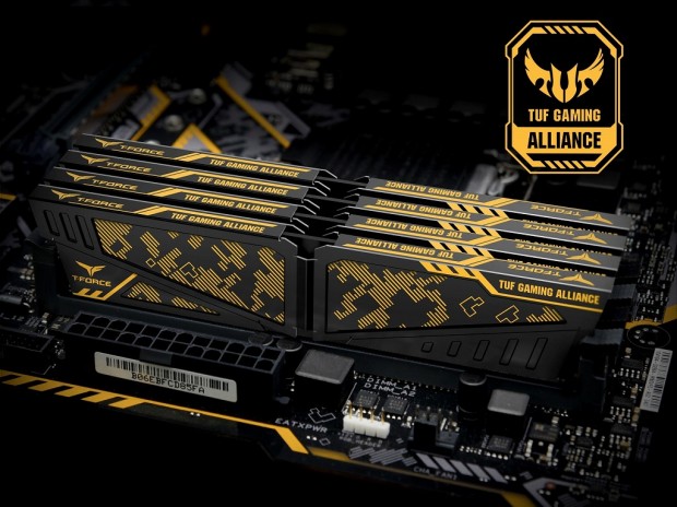 ASUS「TUF Gaming」向けDDR4メモリ、Team「VULCAN TUF Gaming」26日発売