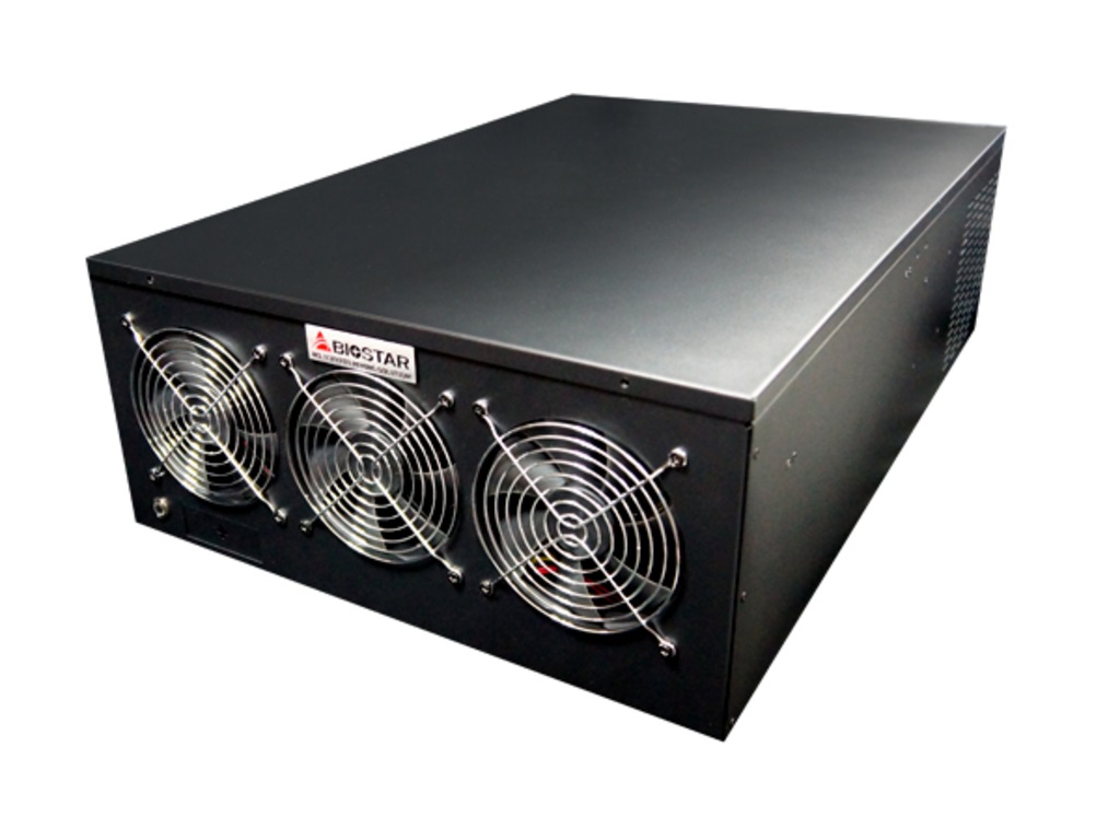 BIOSTAR、最大12枚のVGAを搭載するマイニング専用PC「iMiner」シリーズ2モデル - エルミタージュ秋葉原