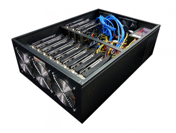 BIOSTAR、最大12枚のVGAを搭載するマイニング専用PC「iMiner」シリーズ2モデル