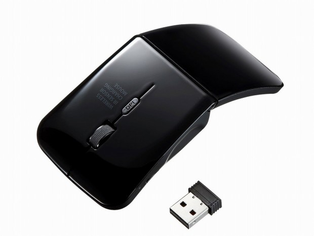 携帯性抜群、厚みわずか約1.8cmの極薄ワイヤレスマウスがサンワサプライから
