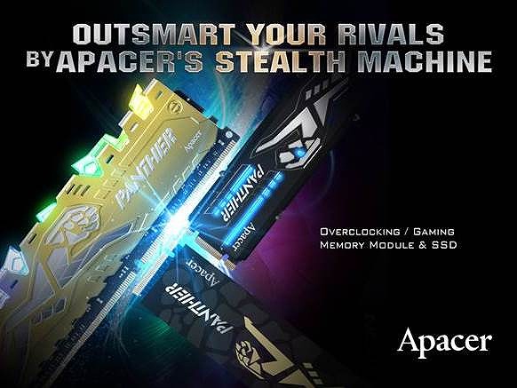 Apacer、RGB LED対応DDR4メモリなど「COMPUTEX」の新製品を先行公開