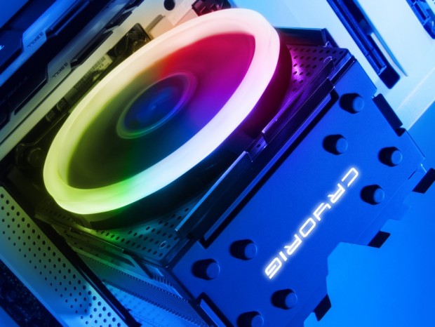 CRYORIG、RGB LEDファン搭載のサイドフローCPUクーラー「H7 Ultra RGB」