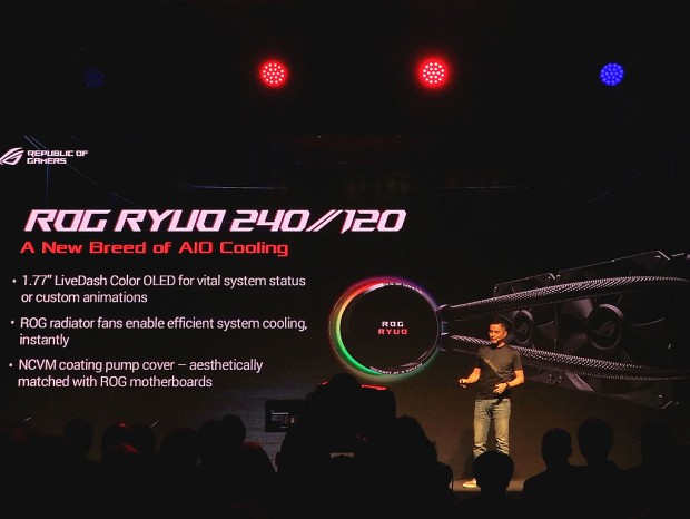 COMPUTEX】ASUSが簡易水冷ユニット「ROG RYUJIN」「ROG RYUO」を準備中