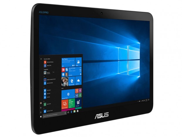 Windows 10 Pro搭載15.6型オールインワンPC、「ASUSPRO All-in-One PC V161GAT」