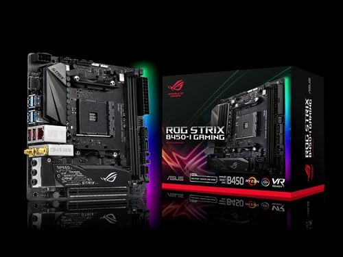 ASUS、B450チップ採用のゲーマー向けMini-ITXマザー「ROG STRIX B450-I GAMING」