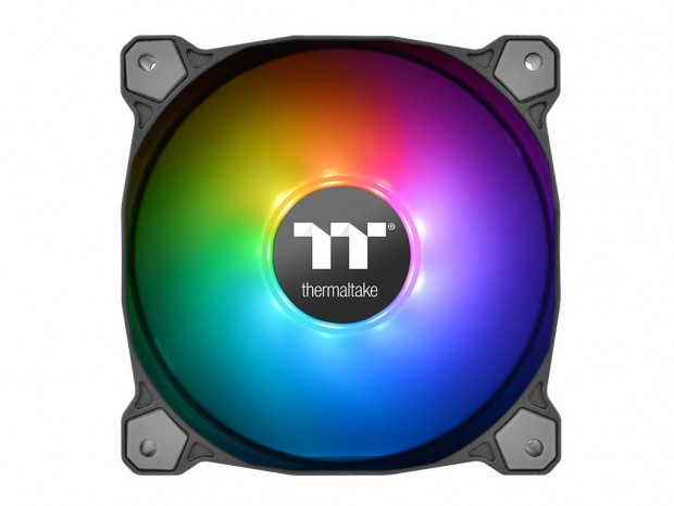 120mm口径RGB LEDファンの3個パック、Thermaltake「Pure Plus 12 RGB 3Pack」発売