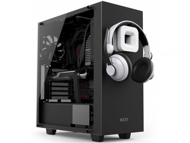 PCケースにペタリ貼り付く、マグネット固定式ヘッドホンハンガーがNZXTから