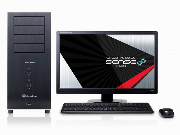 SENSE∞、3DCAD/3ds Max対応のデザインビジュアライゼーション向けPC計4モデル