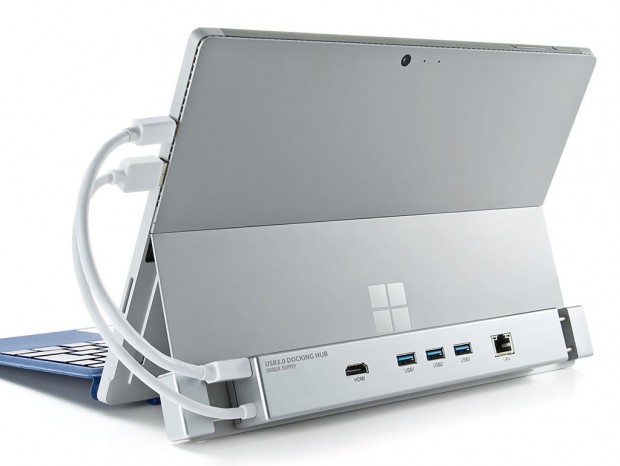 Surface ProのためのLANポート付き多機能ハブがサンワサプライから