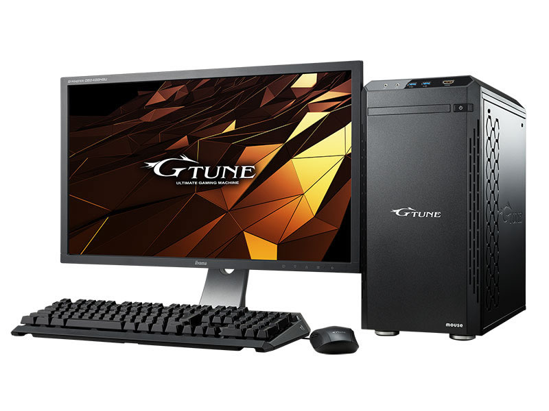 G-tune BTOパソコン　i9-9900k＋RTX2080＋16GB G-tune BTOパソコン i9-9900k＋RTX2080＋16GB マウスG-Tune、Core i9