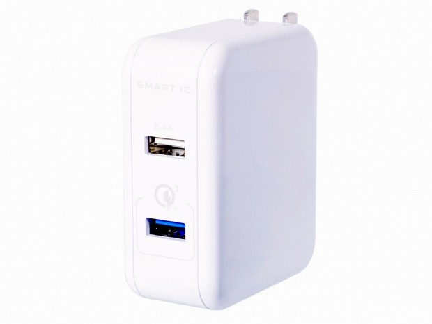 Quick Charge 3.0に対応した「Smart IC」内蔵の急速充電器2製品がオウルテックから