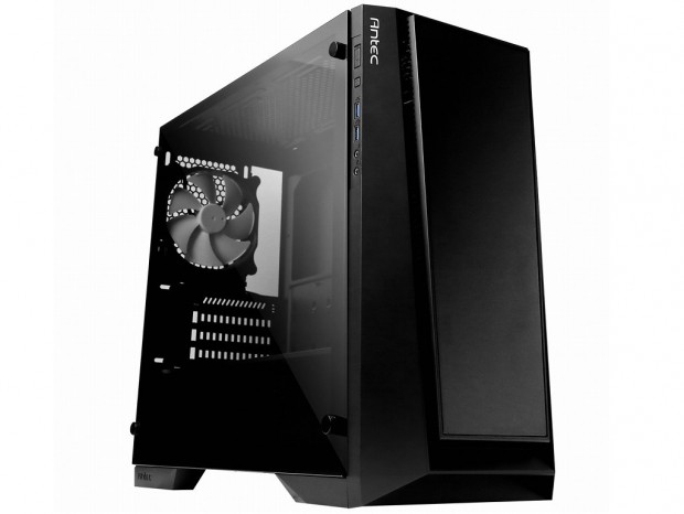 240mmラジエター対応の強化ガラス採用ミニタワー、Antec「P6」23日発売