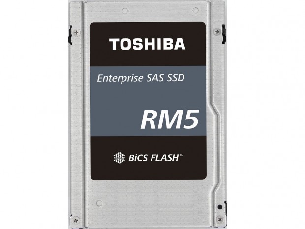 東芝、「BiCS FLASH」採用のエンタープライズ向け2.5インチSAS SSD「RM5」シリーズ
