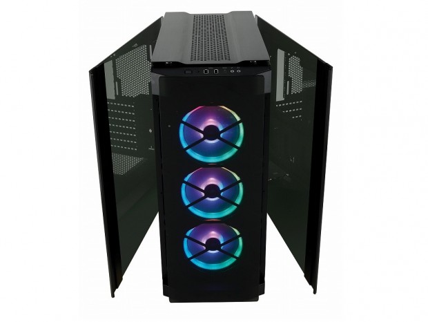 RGB LEDファンと3面強化ガラス採用ミドルタワー、CORSAIR「Obsidian 500D RGB SE」