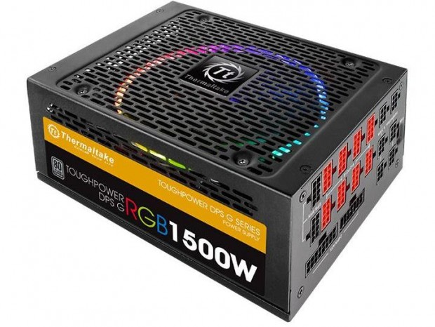 リアルタイム監視とRGB LEDファン搭載の1,500W TITANIUM電源がThermaltakeから発売