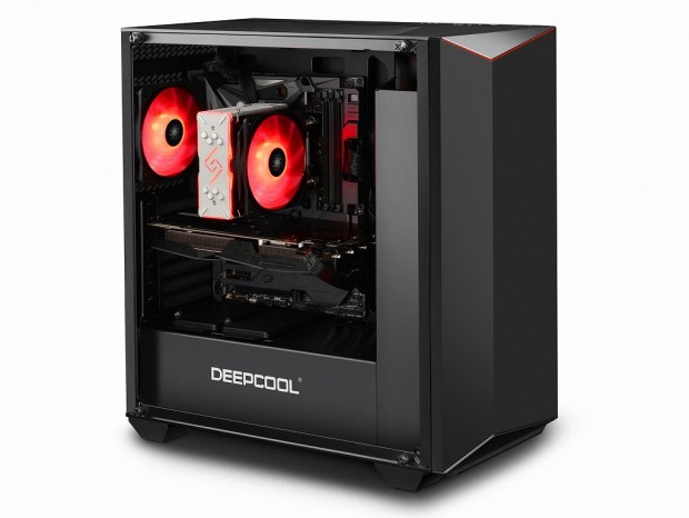 コントローラ制御のRGBイルミと強化ガラス採用ケース、Deepcool「EARLKASE RGB V2」