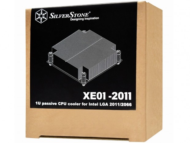 LGA2011/2066対応の全銅製パッシブヒートシンク、SilverStone「XE01-2011」