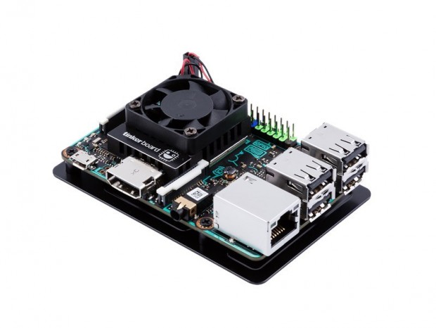 ASUS、シングルボードコンピュータ「Tinker board」向けケース2種発表