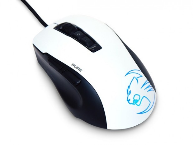 ROCCAT、「Owl-Eye」搭載ゲーミングマウス「KONE PURE Owl-Eye」に新色ホワイト追加