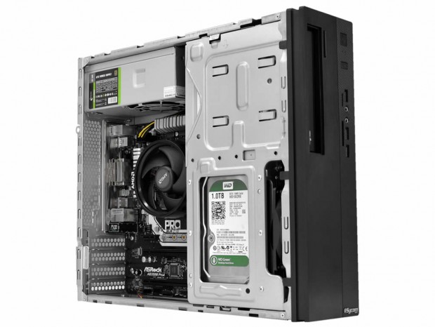 サイコム、AMD VegaアーキテクチャGPU内蔵APUを搭載するビジネス向け省スペースPC