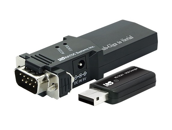 RS-232Cデバイスをワイヤレス接続できるSubGiga対応アダプタ、ラトック「RS-SG61」