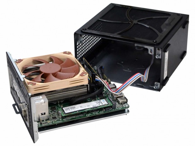 Core i7-8700まで搭載できるMini-STX規格の小型PC、サイコム「Radiant SPX2700H310」