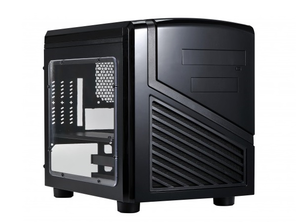 売価約40ドルのMicroATX対応エントリーCube型PCケース、Spire「POWERCUBE 1418」