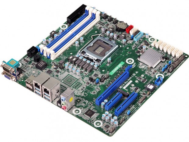 ASRock Rack、Xeon E-2100シリーズ対応のMicroATXマザーボード「C246M WS」