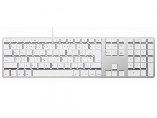 ダイヤテック、今や貴重なMac用テンキー付き有線フルキーボード発売