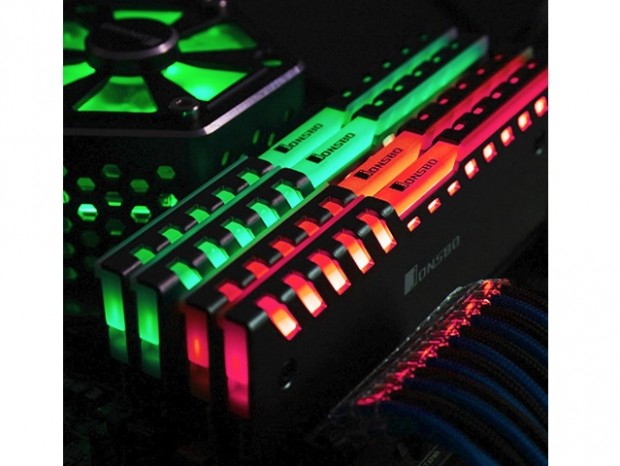RGBイルミネーション対応のメモリヒートシンク、JONSBO「NC-2」シリーズ7月下旬発売