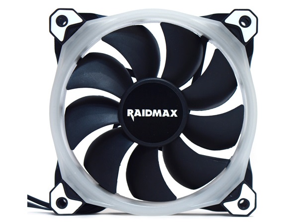RAIDMAX、120mm口径のRGB LEDファン「NV-R120」シリーズ2種7月下旬発売