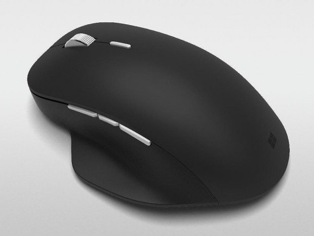 有線/Bluetooth両対応のハイエンドマウス、マイクロソフト「Precision Mouse」に新色ブラック登場