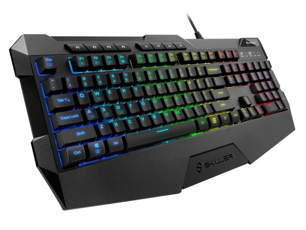 ゲームに連動してプロファイルを切り替えるRGBキーボード、SHARKOON「SKILLER SGK4」