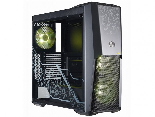 「TUF Gaming」コラボPCケース、Cooler Master「MasterBox MB500 TUF Gaming Edition」27日発売