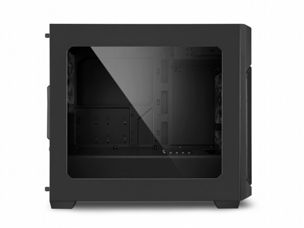 小さく整ったマシンが組める、チャンバー構造のミニタワー「V1000 Window」SHARKOONから