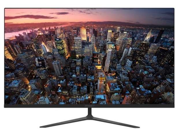 税込3万円台のFreeSync対応フレームレス27型4K液晶、JAPANNEXT「JN-IPS27FLUHD」