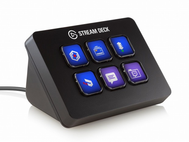液晶ボタン搭載のストリーマー向け小型プログラマブルキーボード「Streaming Deck Mini」