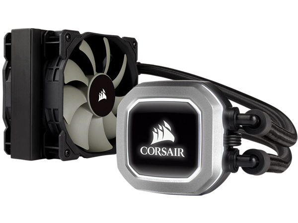 デュアルファン標準の120mmオールインワン水冷ユニット、CORSAIR「H75」