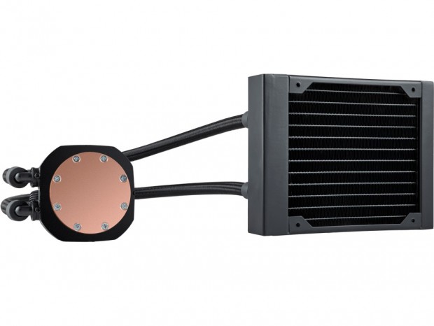 デュアルファン標準の120mmオールインワン水冷ユニット、CORSAIR「H75」