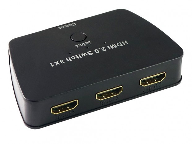 アイネックス、最大4K/60Hz表示に対応する3系統のHDMI切替器「MSW-01」