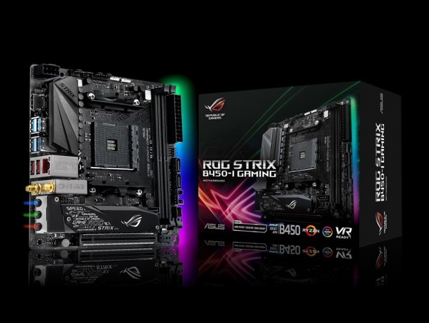 ASUS、ゲーマー向けMini-ITXモデルなどAMD B450マザー計7モデル発表