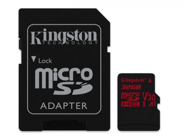 Kingston、4K動画のためのUHS-I U3対応microSDカード「Canvas React」