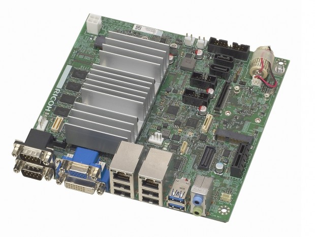 0～60℃の広温度域に対応するファンレスMini-ITXマザーボード、リコー「IT10」
