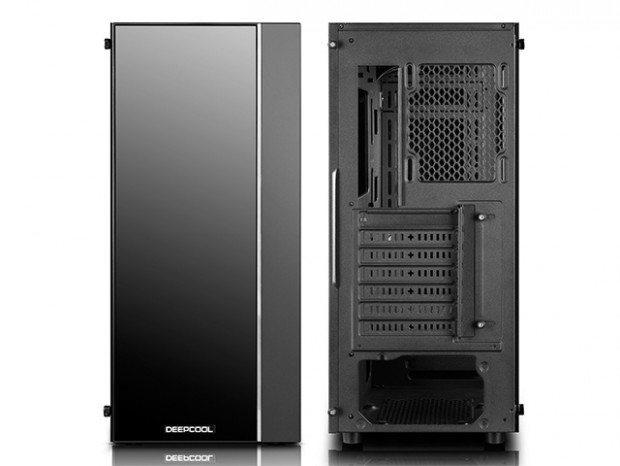 前面にRGB LEDストリップを備えたミドルタワー、Deepcool「MATREXX 55」国内発売